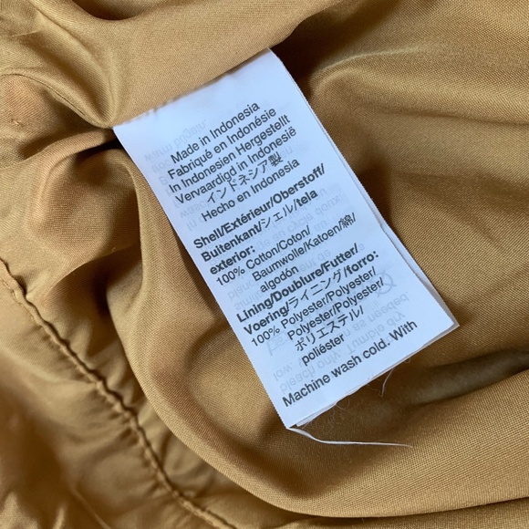 J. Crew tan animal print pencil skirt lined zip back vent size 12 - Picture 12 of 13